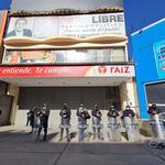ALLANAMIENTO. Uno de los inmuebles intervenidos hoy fue el local de Perú Libre, en Huancayo. 