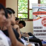 CAPACITACIÓN. Durante tres meses, 76 jóvenes de La Libertad y Amazonas participaron en talleres presenciales y sesiones virtuales impartidas por periodistas de OjoPúblico.