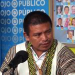 EMERGENCIA. Elvis, Chorobeki, jefe del Comaru, habló sobre las deudas históricas con los pueblos del Alto y Bajo Urubamba.