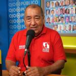 DEFENSA. El candidato de Perú Primero, Mario Vizcarra, insiste en que su hermano Martín, sentenciado en primera instancia por corrupción, es inocente. 