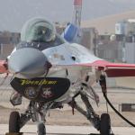 MUESTRA. Aunque la primera entrega de los cazas F-16 Block 70 no se espera en el Perú hasta 2029, unas aeronaves F-16 Block 50-52 fueron exhibidas en un festival de la Fuerza Aérea en Chorrillos, el pasado 24 de abril.
