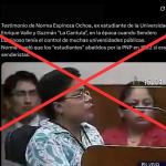 Es falso que las víctimas de los casos Barrios Altos y La Cantuta formaran parte del grupo terrorista Sendero Luminoso