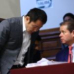 SUSPENDIDO. Los parlamentarios Kenji Fujimori, Guillermo Bocangel y Bienvenido Ramírez se abstuvieron de votar a favor de la vacancia del expresidente Kuczynski.