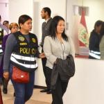 DETENIDA. Keiko Fujimori fue detenida esta mañana como presunta jefa de una organización criminal constituida al interior del partido político Fuerza Popular.