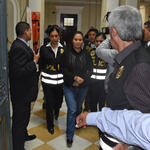DETENIDA. La lidereza de Fuerza Popular, Keiko Fujimori, será recluida en un penal de Lima para cumplir la prisión preventiva por 36 meses, mientras dure la investigación preparatoria de la Fiscalía en su contra. 