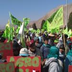 HUELGA. El paro indefinido en el Valle de Tambo continúa pese a la suspensión temporal de la licencia al proyecto minero.
