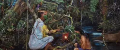 Ocho artistas retratan el impacto de la pandemia en la cosmovisión de los pueblos indígenas.