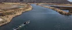 El mercurio llega a Perú desde Bolivia.