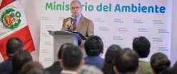 CAMBIOS. El ministro del Ambiente, Vladimiro Huaroc, señaló que la reorganización del sector se extenderá por cuatro meses.