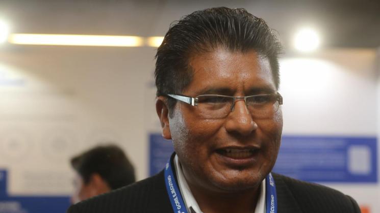 CLAVE. El condenado gobernador de Puno Walter Aduviri será clave en los comicios para elegir a los congresistas por Puno.