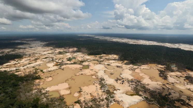 DELITO AMBIENTAL. El 60% de las intervenciones realizadas corresponden a minería ilegal.