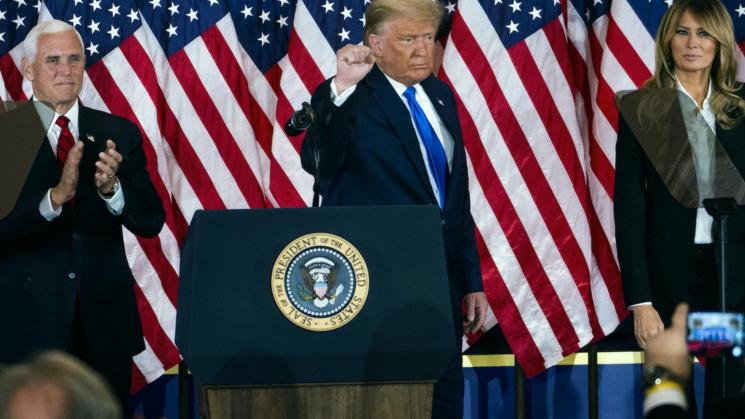RETORNO. Trump ha dejado entrever una posible postulación para el 2024.