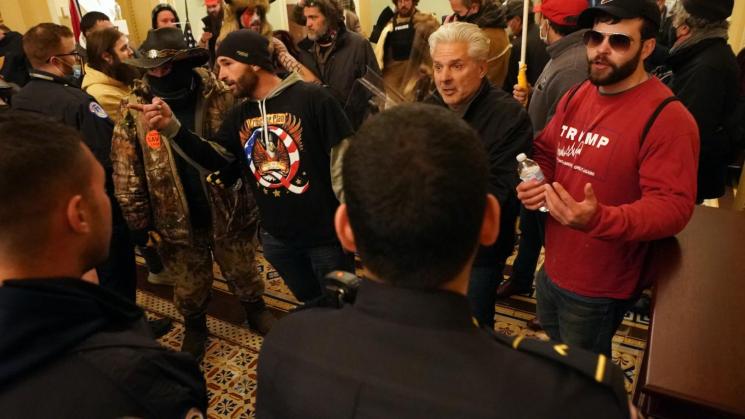 TRUMPISMO. Autoridades de EE.UU. temen posibles manifestaciones hoy cuando asuma Joe Biden.