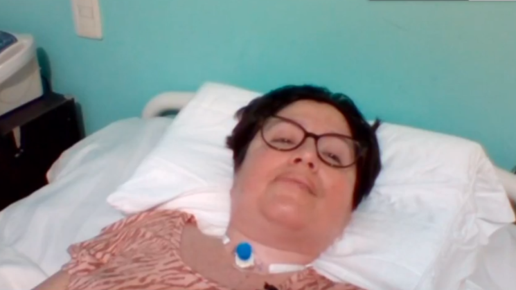 LUCHA. Ana Estrada padece polimiositis, enfermedad que afecta a los músculos. Es crónica y degenerativa.