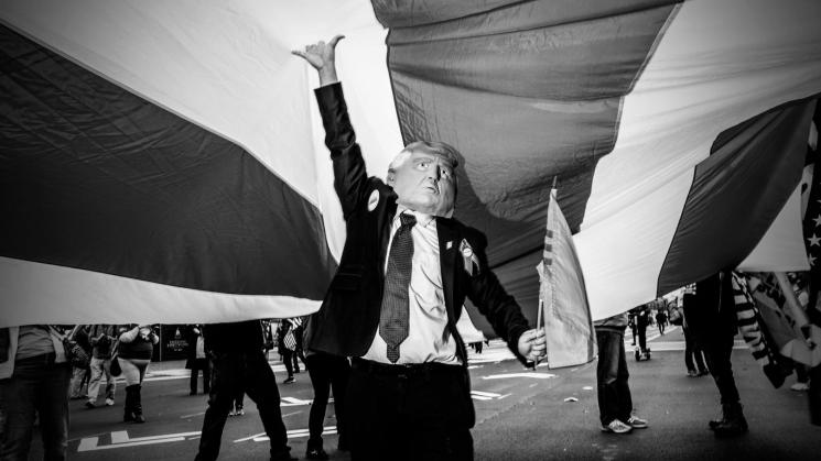 DISPUTA. Las últimas elecciones en EE.UU. ocasionaron gran polarización entre republicanos y demócratas.