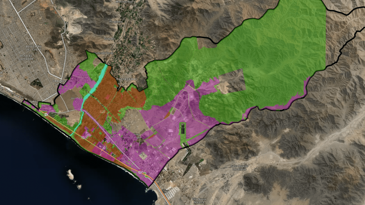 RIESGO. El valle de Lurín, uno de los últimos de la ciudad de Lima, se encuentra en peligro al modificar 17 km2 de zonas agrícolas y otras para ser reemplazados por zonas de comercio y residenciales.