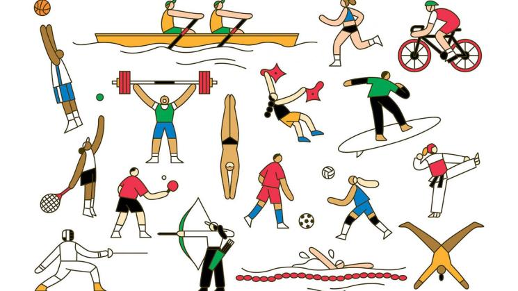OLIMPIADAS. Los juegos olímpicos de Tokio contarán con más de 300 eventos, 33 deportes y 50 disciplinas.