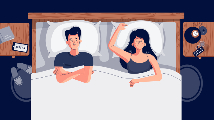 INSOMNIO. El estrés del trabajo y la ansiedad provocada por la pandemia afectan nuestro ciclo de sueño.