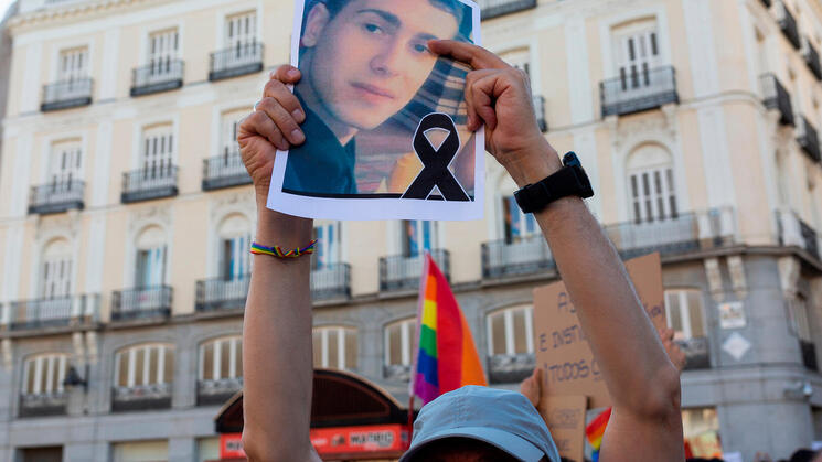 CONMOCIÓN. Días después de conmemorarse el día del orgullo LGTBIQ+, Samuel Luiz (25) fue salvajemente asesinado en La Coruña. 