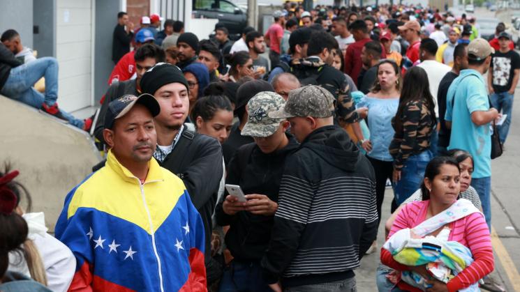CRISIS. La ONU y el INEI coordinarán para realizar un censo de ciudadanos venezolanos en el Perú para conocer su ubicación y en qué situación se encuentran.