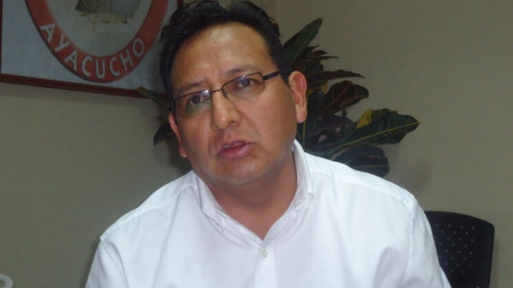 CONTADOR. Richard Prado Ramos, aspirante a gobernador regional de Ayacucho por el Movimiento Hatun Tarpuy.