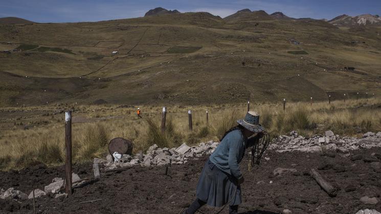 DISPUTAS. Las comunidades campesinas del Perú registran el 11,6% de conflictos por la tierra con empresas mineras.