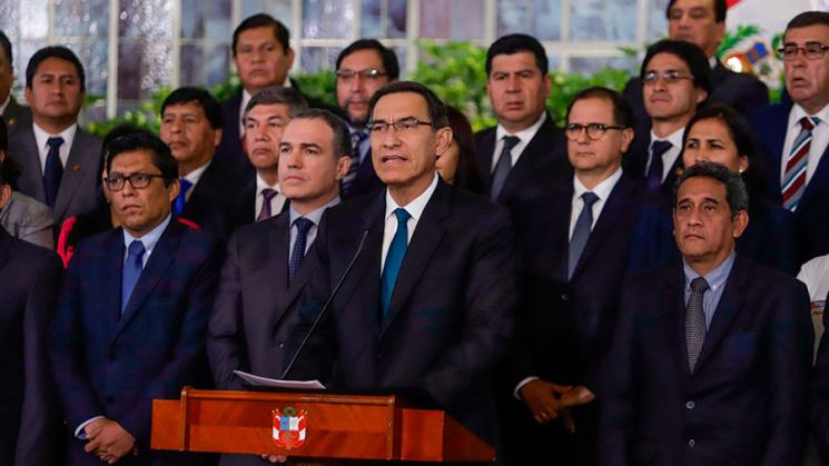 PEDIDO. El último 29 de mayo, el presidente Martín Vizcarra anunció en un Mensaje a la Nación que el Poder Ejecutivo solicitará la cuestión de confianza al Congreso de la República. 