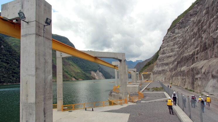 EXIGENCIAS. En  la región Huánuco, las autoridades locales señalan que Odebrecht, exdueña de la Hidroeléctrcia de Chaglla, no cumplió sus compromisos. 