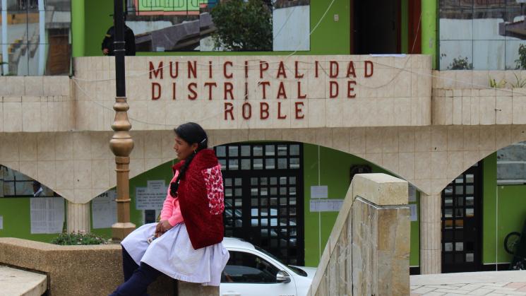 ROBLE. El distrito fue creado el 2015 para impulsar el retorno de los comuneros que lo habían abandonado por la presencia senderista.