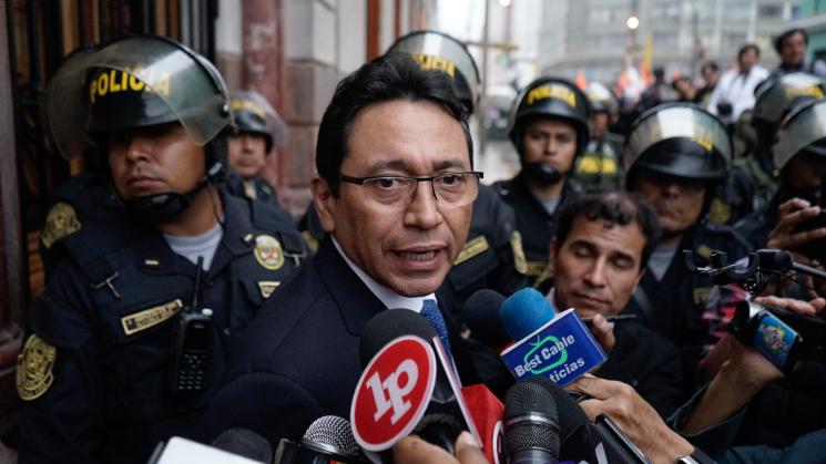 DEFENSA. La Fiscalía hizo énfasis en que Humberto Abanto Verástegui ejerce la defensa de los integrantes de una presunta organización criminal en Fuerza Popular y de algunos procesados en el Caso 'Cuellos Blancos del Puerto'.