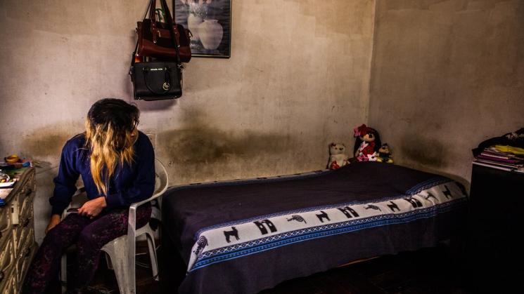 SIN ALBERGUES. Aquí vivió una menor de edad trans en situación de explotación sexual porque el Estado no pudo conseguirle un refugio. 
