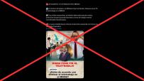 Verificación a publicación que circula en redes sociales 