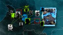 ESTRUCTURA. Los Comandos de la Frontera operan en las fronteras amazónicas de Colombia, Perú y Ecuador con una división territorial.