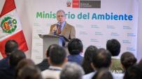CAMBIOS. El ministro del Ambiente, Vladimiro Huaroc, señaló que la reorganización del sector se extenderá por cuatro meses.