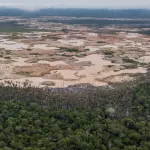 LA PAMPA.  Perú es uno de los mayores productores de oro del mundo de origen ilegal, como el que procede de La Pampa, en Madre de Dios.