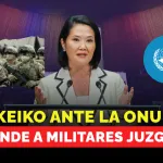 En Vivo. Keiko Fujimori defiende a militares juzgados ante la ONU