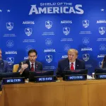 ENCUENTRO. El 22 de setiembre, en Estados Unidos, se realizó una reunión de alto nivel del Escudo de las Américas con presencia de presidente Donald Trump.