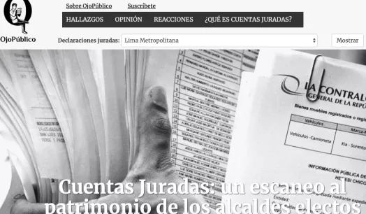 Declaraciones juradas.