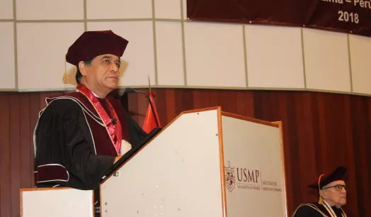 José Antonio Chang Escobedo, rector de la Universidad San Martín de Porres