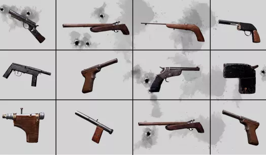 ARMAS HECHIZAS. Tras ser incautadas al crimen, fueron incineradas.