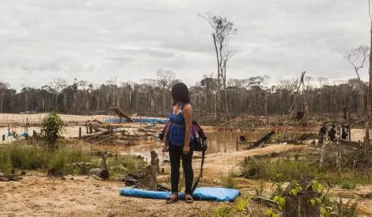 MADRE DE DIOS. Esta región de la Amazonía concentra el mayor problema de minería ilegal y explotación sexual.