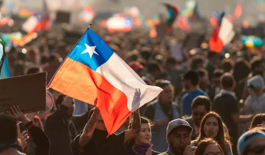 NUEVA CONSTITUCIÓN. Chile llevaba más de una década de protestas sociales, las del 2019 unieron a la población para exigir cambios en el sistema económico y político del país.