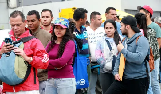 MIGRANTES. Perú es el país de acogida de más de un millón de personas venezolanas de entre 18 y 30 años.