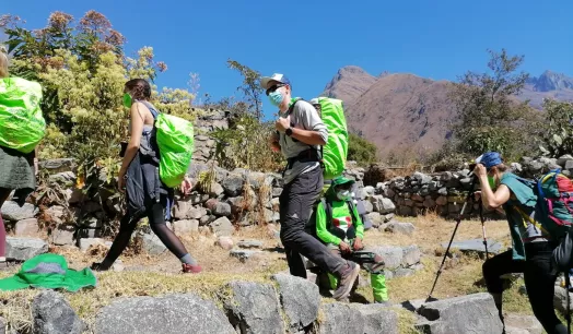 ESPERANZA. El 15 de julio se reabrió el Camino Inca en Cusco, una ruta turística que los habitantes de Urubamba esperan los ayude a salir de la crisis económica. 