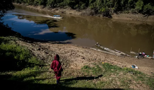 OLVIDO. Comunidades de la Amazonía no tienen centros de salud ni profesionales para atenderlos.