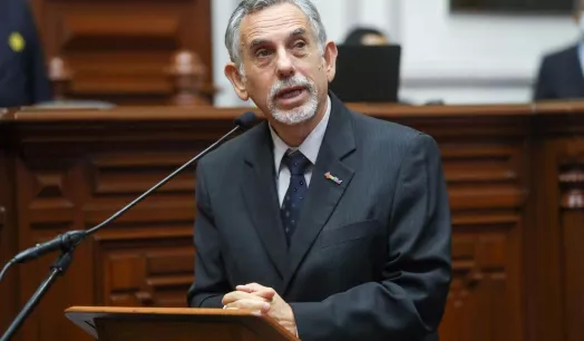CONTEXTO. El ministro se refirió a la vigencia de las modificaciones a los tributos para justificar la urgencia del pedido de facultades legislativas en materia tributaria que ha realizado el Gobierno al Congreso.