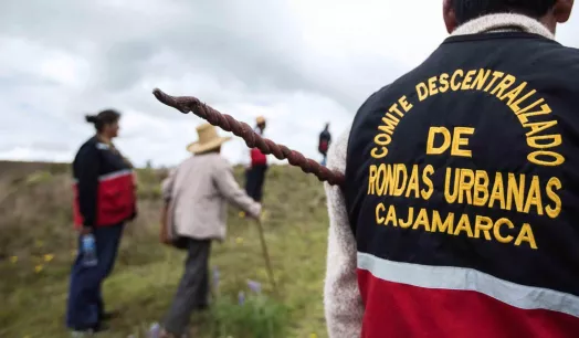 CERCANÍA. Las rondas campesinas son próximas al presidente Pedro Castillo, quien en su perfil de Twitter se identifica como rondero.