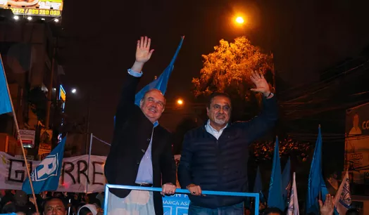 VIRTUALES AUTORIDADES. Rafael López Aliaga (izquierda) y Julio Gagó (derecha) ocuparán un lugar en el Concejo Metropolitano de Lima por los próximos cuatro años. 