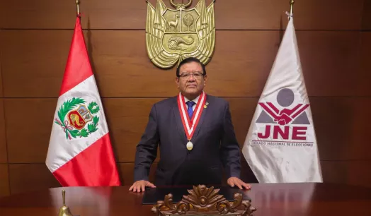 SALAS ARENAS. "Hay un plan de ataque preordenado contra el JNE", dice el presidente del JNE.