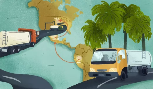 ROUTE. Ocho Sur, a company linked to forest loss in the Amazon, has links to a PepsiCo supplier.